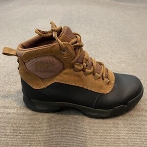 Sorel Snow Boots Mens Size 8 Brown Black Suede Waterproof Winter NM4983-286